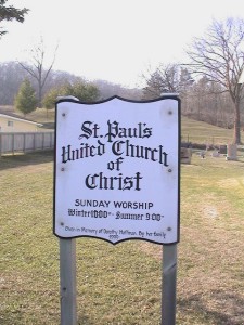 St. Paul's United Church of Christ Cemetery entrance