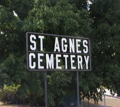 Saint Agnes Cemetery Entrance
